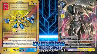 Digimon Card Game Gameplay  Armor Rush vs Ophanimon  BT14 [upl. by Eibber]