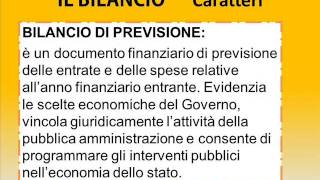 IL BILANCIO FINANZIARIO DELLO STATO  scienze delle finanze [upl. by Ailgna]