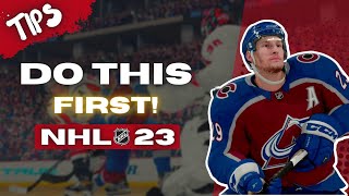 DO THIS BEFORE PLAYING NHL 23 [upl. by Lohcin]