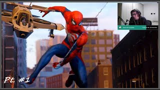 MARVELS SPIDERMAN REMASTERED PS5 PTBR DLC quotCOMANDO SILVERquot COM SILVER SABLE PT 1 [upl. by Baiel]