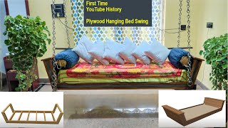 DIY Build Your Own Day Bed with Plywood  Dead Easy [upl. by Rotow]