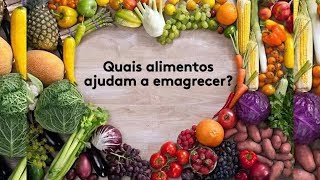 Quais Alimentos Ajudam a Emagrecer  Programa Nutrição Fácil [upl. by Gniy]