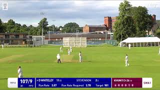 Belper meadows 1XI vs Swarkestone 1XI DCCL Prem [upl. by Arraet]