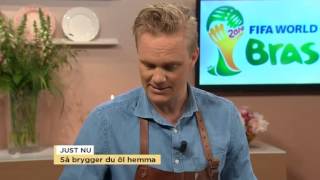 Så brygger du öl hemma  Nyhetsmorgon TV4 [upl. by Cleodell]