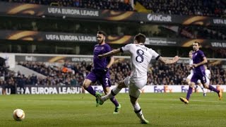 Tottenham Hotspur 30 Fiorentina  Goals Mason Lamela Rodriguez og  Match Review [upl. by Sualakcin]