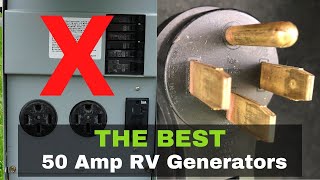 The Best 50 Amp RV Generators For 2023 [upl. by Anirad878]