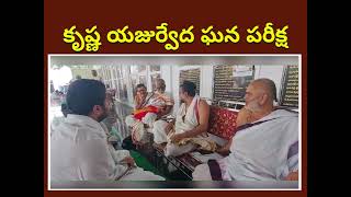 కృష్ణ యజుర్వేద ఘన పరీక్ష EBhakthi [upl. by Yelak]