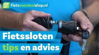 Voorkom diefstal Maar wat is een goed fietsslot  Fietsvoordeelshopnl Vertelt [upl. by Clair]