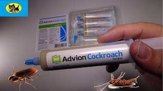 Advion Roach Bait Gel  Kills roach infestations fast  UPDATED OCT 1 2023  LINK UPDATED 82021 [upl. by Htebaras]