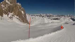 MARMOLADA DOWNHILL FROM 3265 MT TO 1450 MT [upl. by Thibaut853]