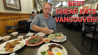 Vancouver Cheap Eats Food Tour Best Budget Friendly Options in Vancouver [upl. by Koralle]