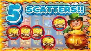 Online Slots 🎰 5 Scatters Free Spins amp Gambles [upl. by Gorga]