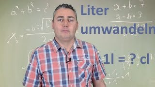 Hohlmaße Liter umrechnen Hektoliter Liter Deziliter Zentiliter Erklärvideo LeEx rechnet [upl. by Sowell]