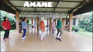 Amame Line Dance Demo By Bona Idah2 [upl. by Cordell373]