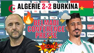 LA CONFÉRENCE DE BELMADI AUJOURDHUI APRÈS LE CHOC ALGERIE vs BURKINA FASO 2024 Qualité HD [upl. by Arded]