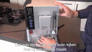 Siemens TE501201RW EQ5 espressomachine met AromaPressure system [upl. by Niboc]