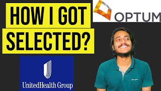 OPTUM INTERVIEW EXPERIENCE  UNITED HEALTH GROUP INTERVIEW QUESTIONS  INTERNSHIP OFFER  OPTUM OP [upl. by Vharat]