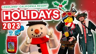 HOLIDAYS at LEGOLAND CALIFORNIA  Christmas Celebration  Full Event Guide  All Shows Food amp More [upl. by Enitsyrhc]