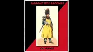 MARCHE DES SAPEURS DU GENIE [upl. by Azmuh]