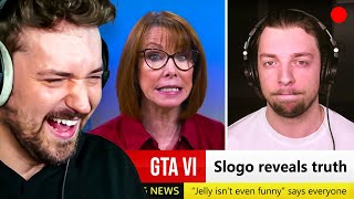 Reacting To Slogo on LIVE TV [upl. by Allenod]