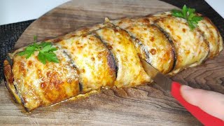 Senza frittura 😍 Rotolo di melanzane il più buono che abbia mai fatto La ricetta che tutti cercano [upl. by Einnij]