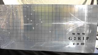 G2Research RIP 9mm test using 12 x 12 x 20quot Ballistic gel [upl. by Ramoh]