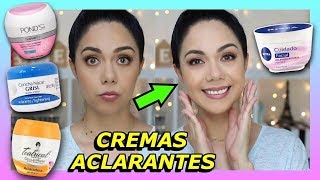 CREMAS ACLARADORAS DEL SUPER ¿CUÁL ES LA MEJOR  MARIEBELLE COSMETICS [upl. by Shaylah962]