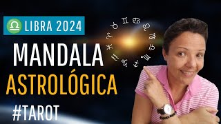 Libra ♎ Previsões para 2024 na Mandala Astrológica tarot previsoes2024 [upl. by Brandise]