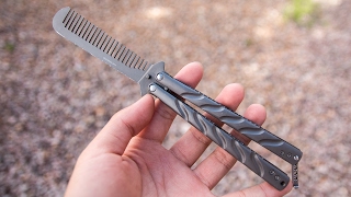 My Balisong Trainer Comb  Mtech Balisong Knife Trainer Comb [upl. by Hekker]