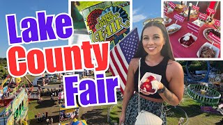 LAKE COUNTY FAIR 🎡  WALMART  Orlando Florida amp Carnival Mardi Gras 2024 [upl. by Polivy142]