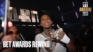 BET Awards Rewind With Performances amp Red Carpet Interviews Ft NLE Choppa amp More  BET Awards 23 [upl. by Neelear]