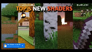 TOP 8 Best Shaders Minecraft pe 120top 5 Best Shaders render dragon 🐲 [upl. by Zoubek]