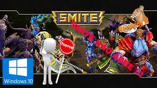 Smite não abre e nem aparece gerenciador de tarefas no windows 10 apos a tela de logon [upl. by Eshelman]