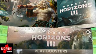 Our First Look Modern Horizons 3 Prerelease Kit and Play Booster Box Opening [upl. by Aisad]