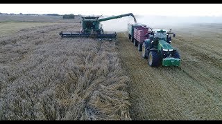 John Deere S 670i Triticale Ernte 2017 [upl. by Lachman]