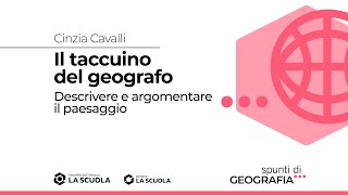 Il taccuino del geografo Descrivere riflettere argomentare il paesaggio [upl. by Eiramalegna]