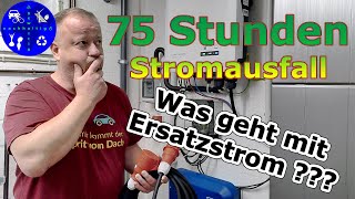 75 Stunden ohne Stromnetz  SMA Ersatzstrom im Realeinsatz  laufen Wärmepumpe EAuto und Co sma [upl. by Verile283]