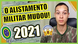 Alistamento Militar Obrigatório 2021 Mudou Tudo│Como Se Alistar Em 2021 [upl. by Ahsoyem]