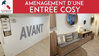 Aménagement de lentrée de notre appartement avec des Kallax dIkéa et bien plus [upl. by Venable]