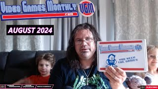 VIDEO GAMES MONTHLY UNBOXING AUGUST 2024 [upl. by Airotciv]