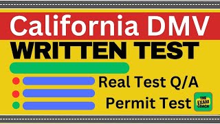 California DMV Permit Test Everything You Need To Know  Driving Test California  2024 DMV Test CA [upl. by Ahsienak671]