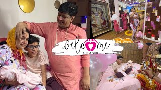 Meri Pyari Rajkumari🥹Baby Grand Welcome ❤️Part2 [upl. by Naga]