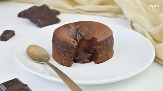 Recette Fondant chocolat cœur coulant [upl. by Schmidt]