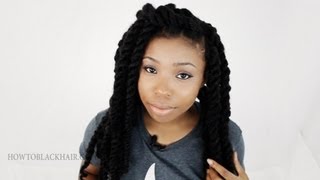 How To Maintain Havana Twists Marley Twist Hair Tips amp Advice Tutorial 3 [upl. by Eppie51]