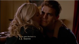 The Vampire Diaries 7x06 Caroline kisses Stefan in front of Valerie [upl. by Pirnot]