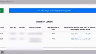 Second Step Filling UGC Registration  Sri Lankan Universities [upl. by Ayamahs]