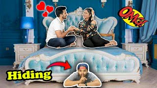 Hiding In Sanket Priti Room For 24 Hours  Prank Gone Wrong  Hungry Birds [upl. by Yug]