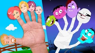 Finger Family Kids Songs And Nursery Rhymes [upl. by Ttergram]