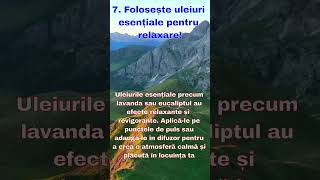 Folosește uleiuri esențiale pentru relaxare esentiale lavanda relaxare aromaterapie sanatate [upl. by Queen]