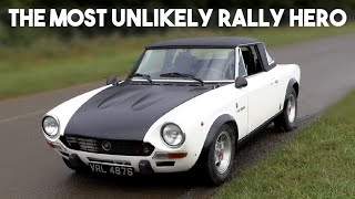 Italy’s Strangest Rally Car  Fiat 124 Abarth Stradale [upl. by Clemen]